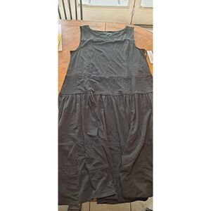 Soft Surroundings Elaine Dress Black Size XL 18 NWT